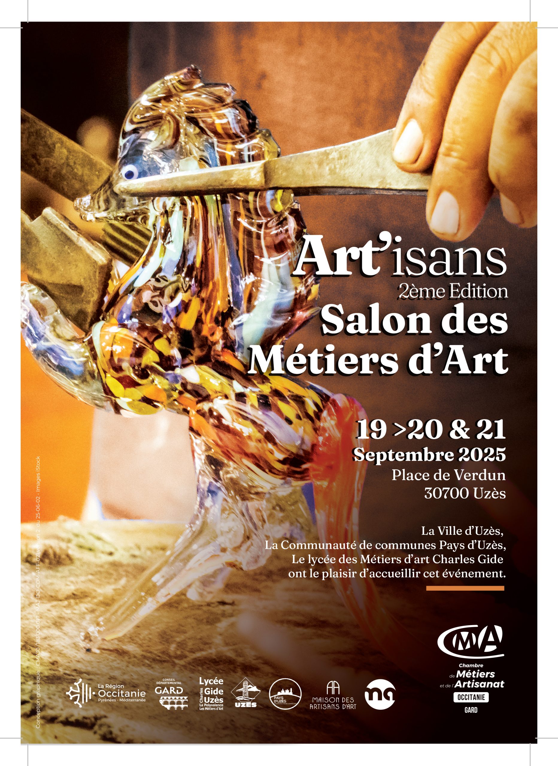 2°édition du Salon Art’isans sur Uzès les 19-20 et 21 septembre prochain.