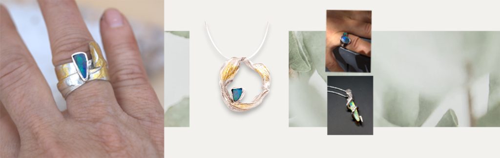 Collier opale Mitsuro