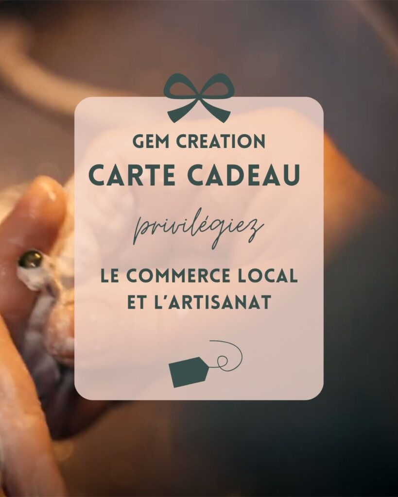 Carte Cadeau Gem Création