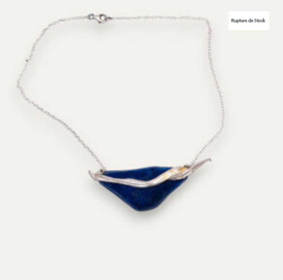 Collier Mitsuro de Lapis-lazuli