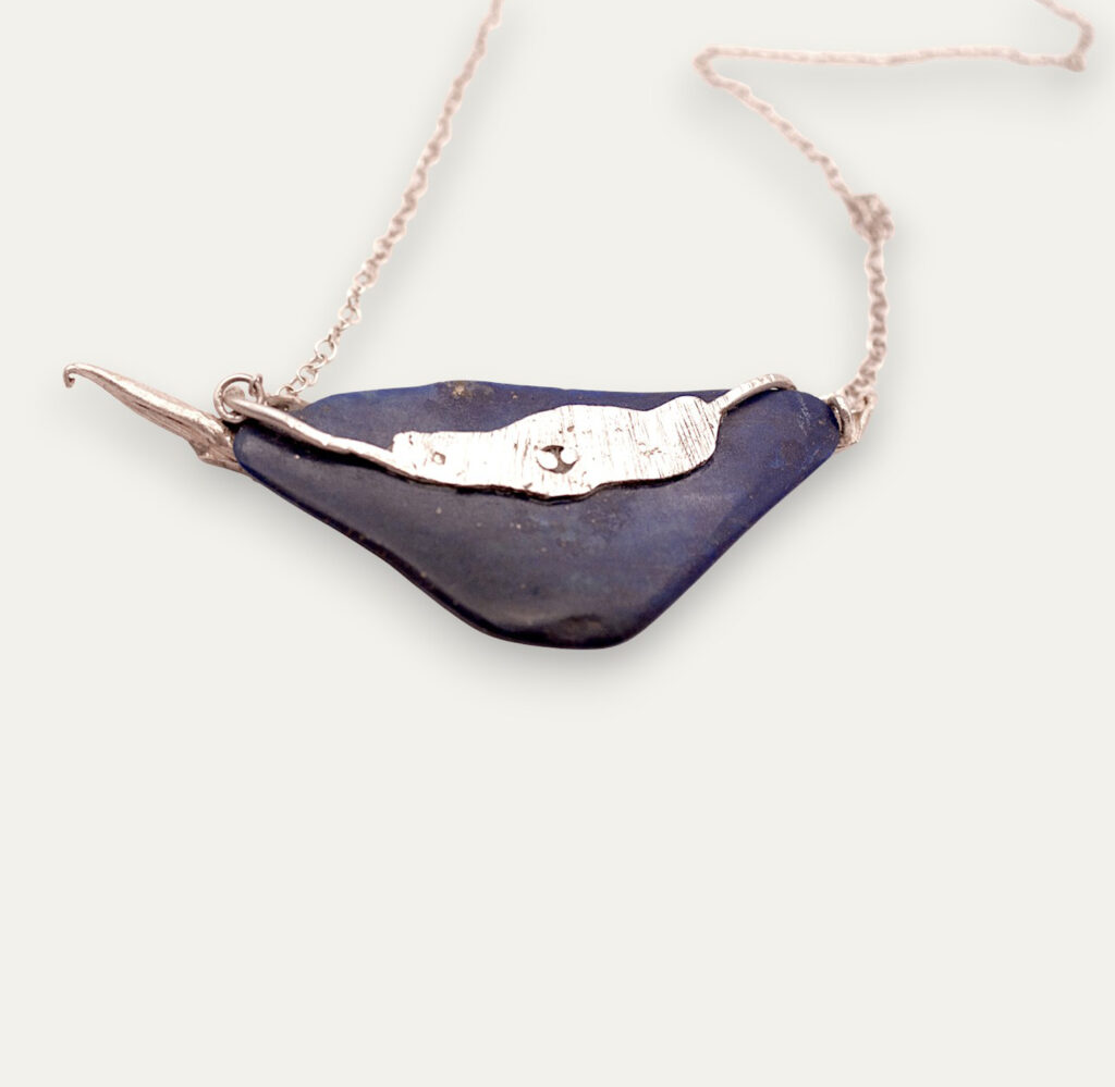 Collier Mitsuro de Lapis-lazuli