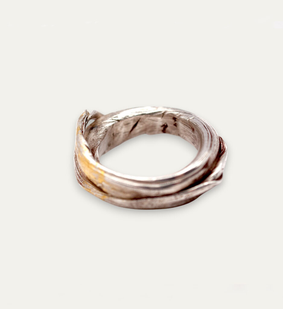 bague argent mitsuro