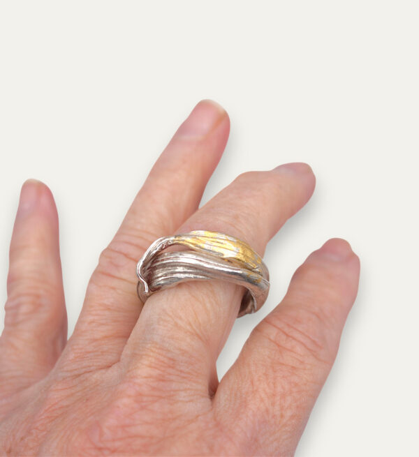 bague argent mitsuro