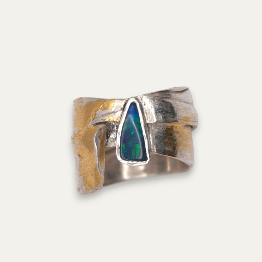 Bague opale