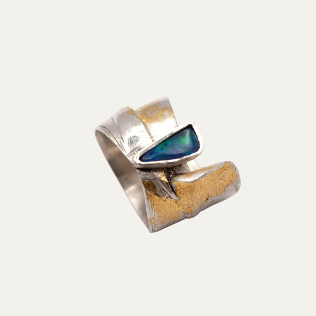 Bague opale