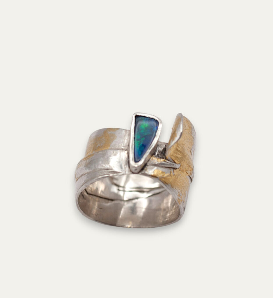 Bague opale