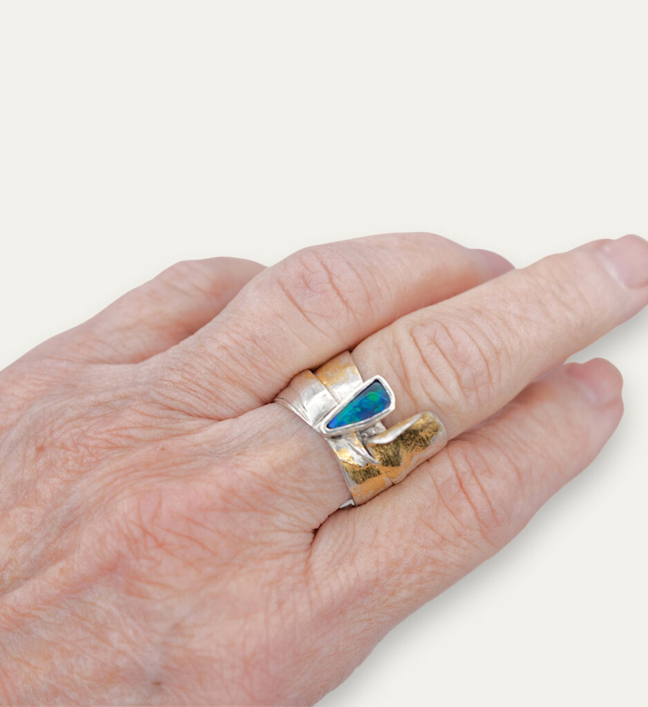 Bague opale