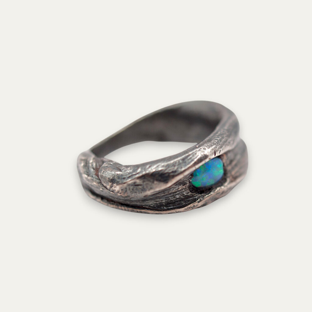 Bague opale
