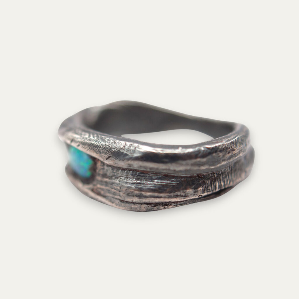 Bague opale
