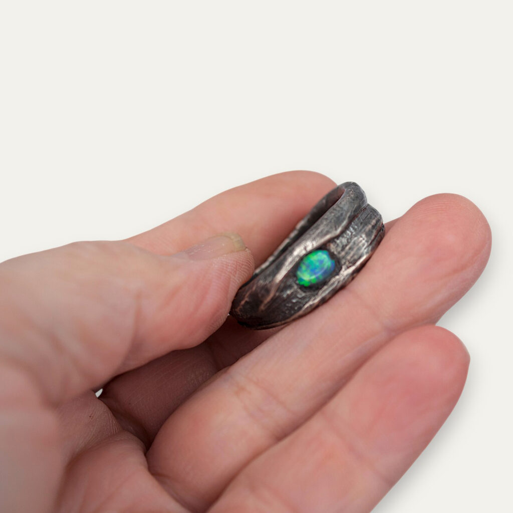 Bague opale
