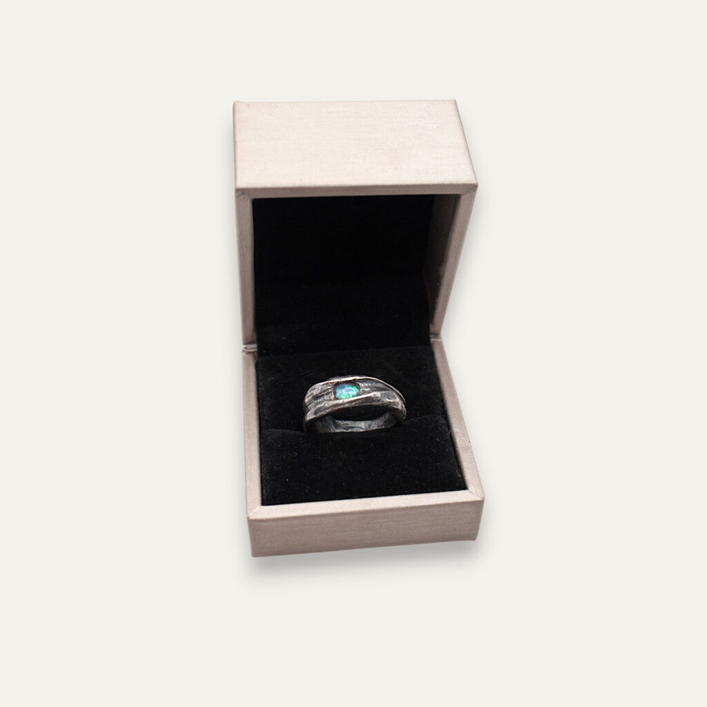 Bague opale