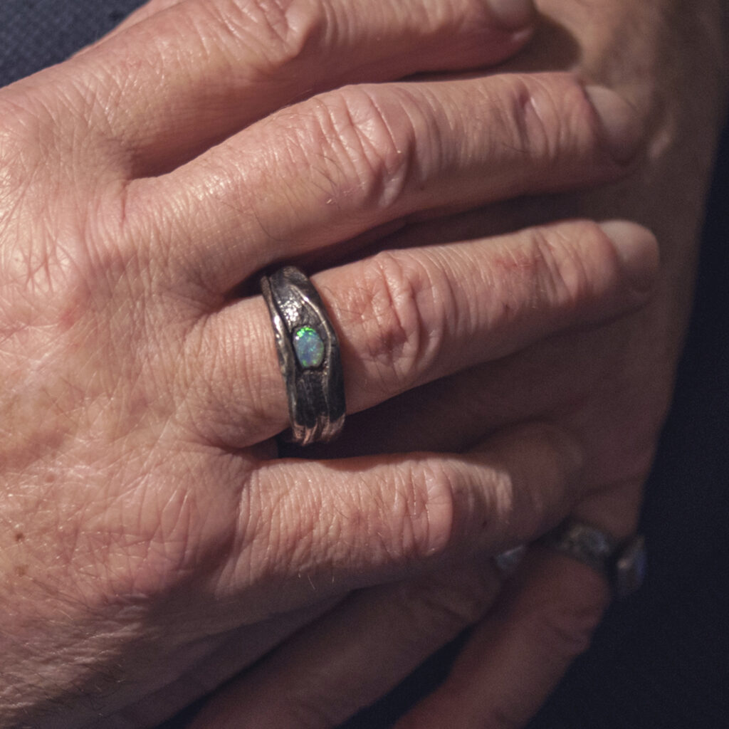 Bague opale