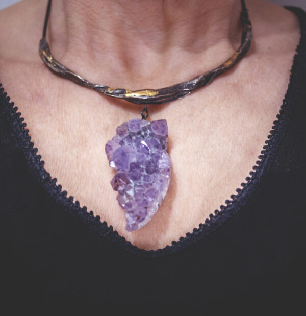 COLLIER MITSURO D' AMETHYSTE