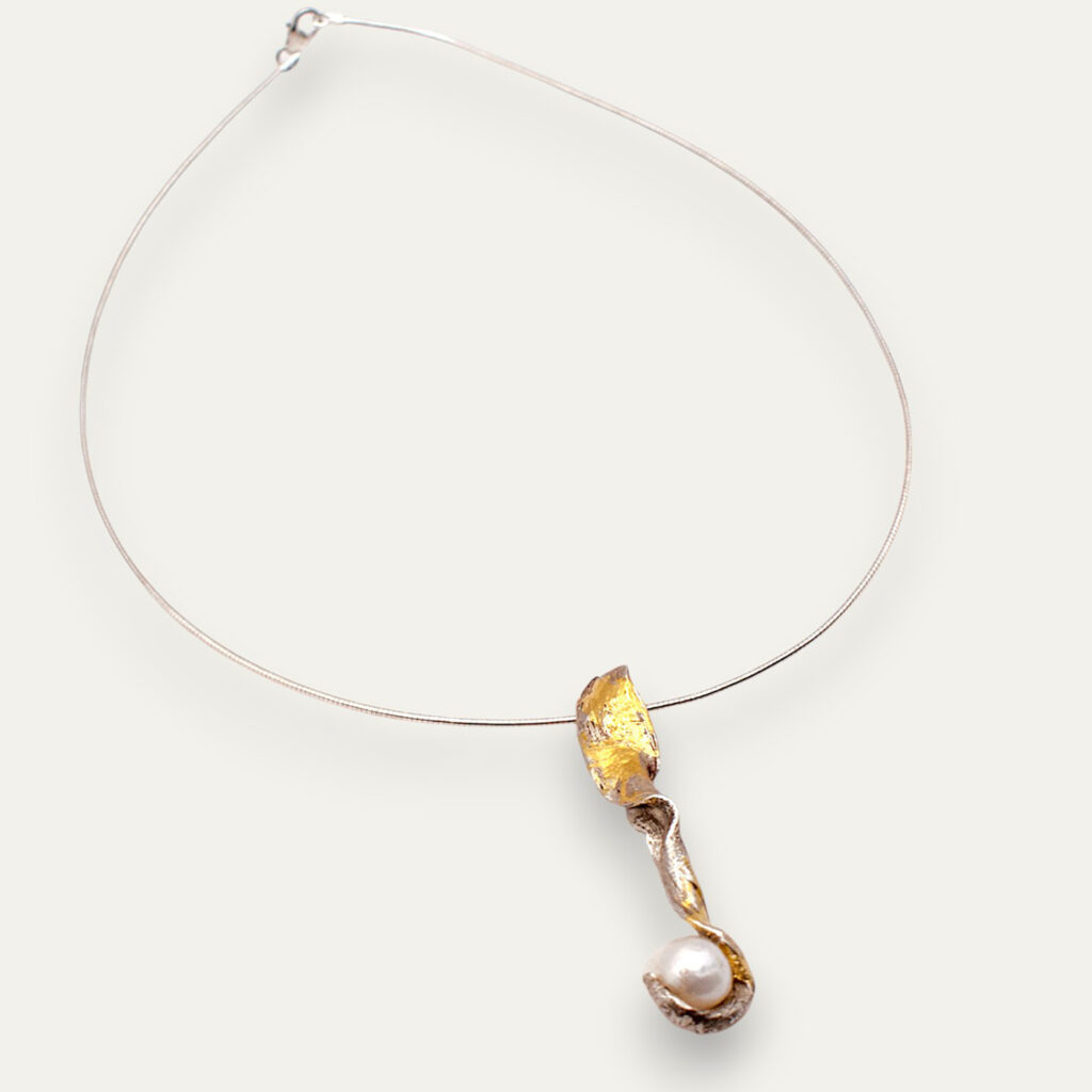 Collier perle d'eau douce