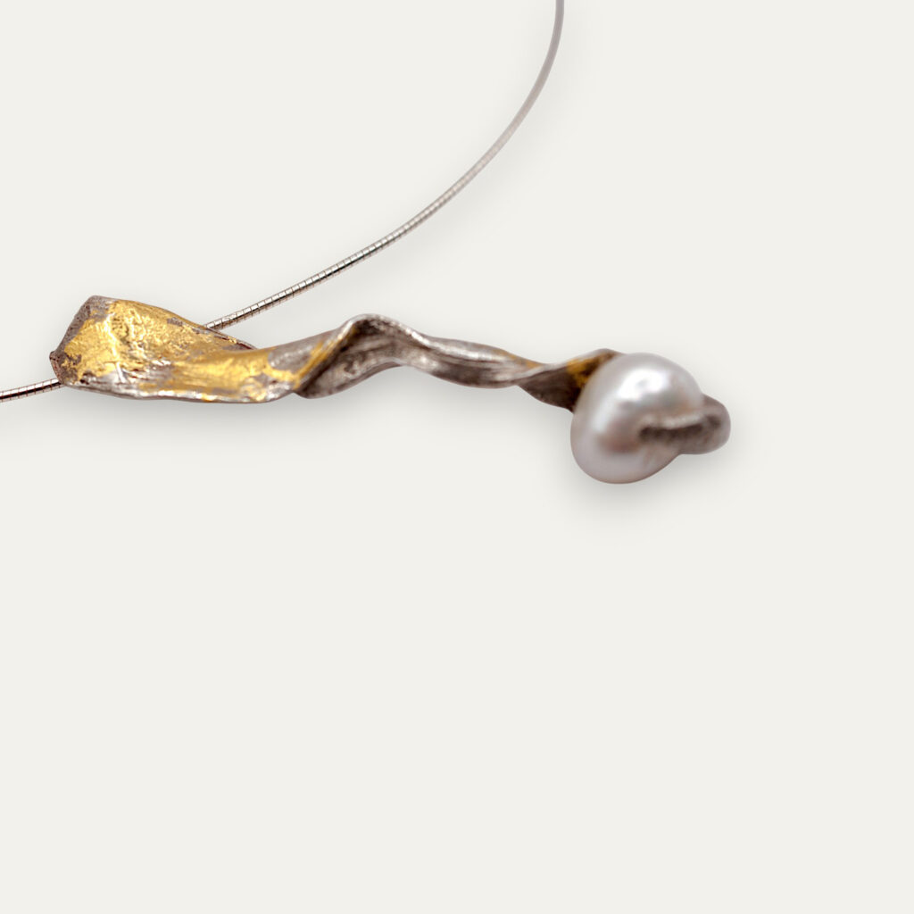 Collier perle d'eau douce